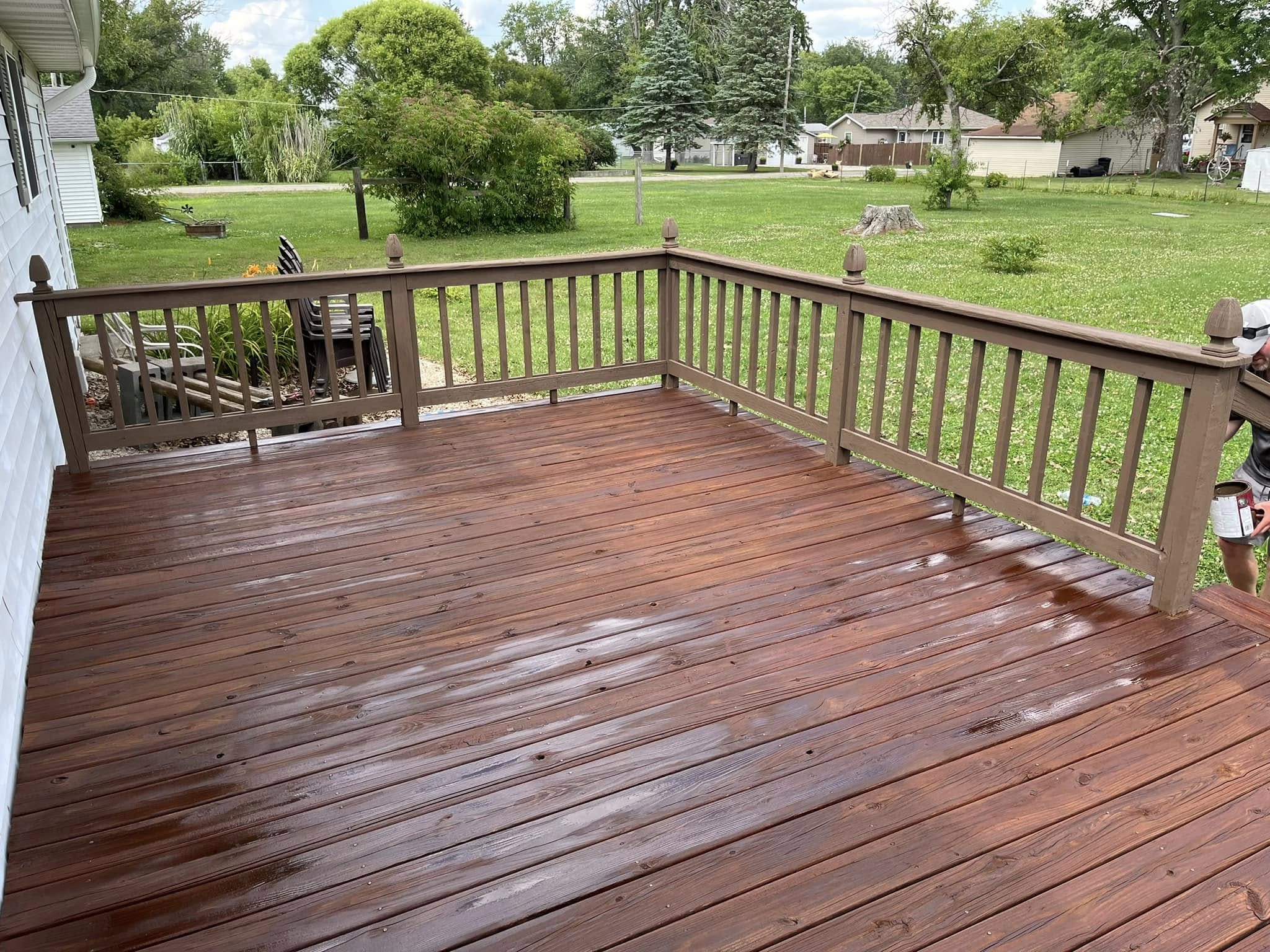 Complete Restoration: Deck Staining & Sealing in Marshall, IL by Illini Exterior Services