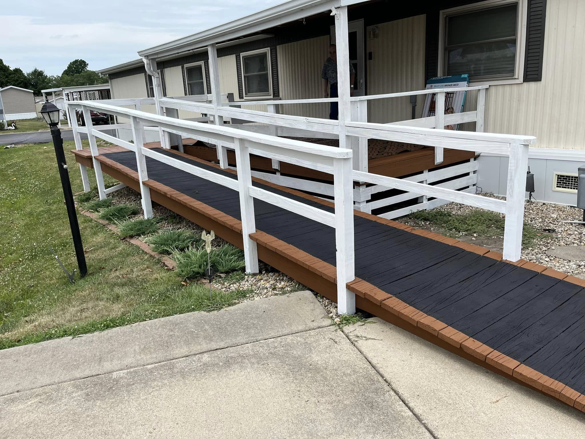 Fresh Deck Painting in Mattoon, IL by Illini Exterior Services