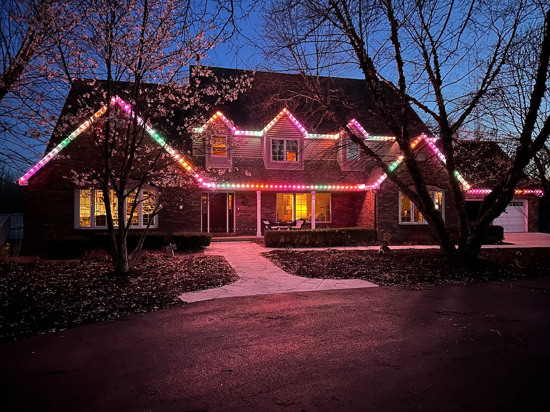 Permanent Lighting Installation in Charleston, IL