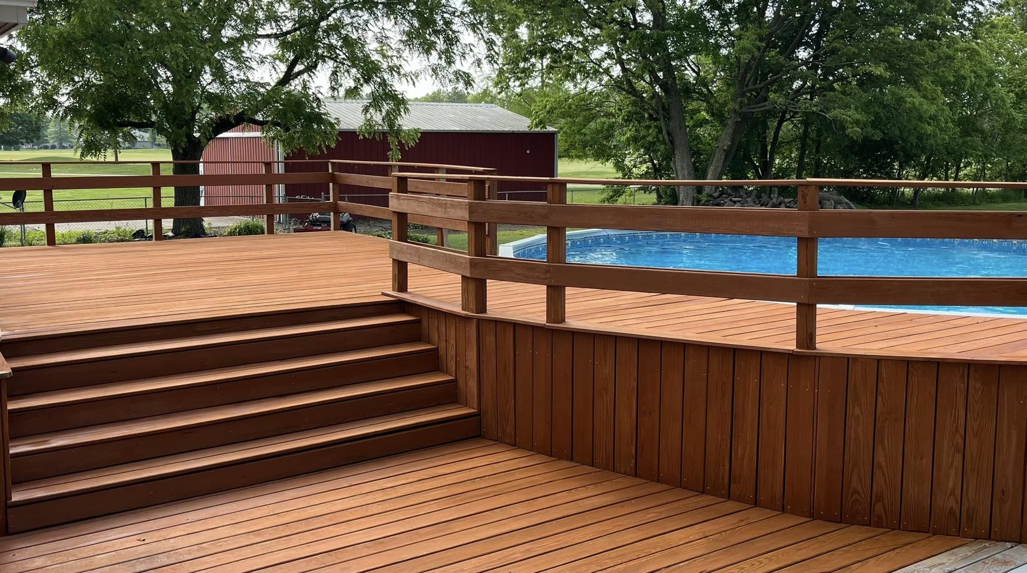 Professional Deck Staining in Charleston, IL – Illini Exterior Services
